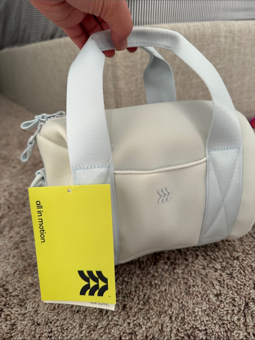 all in motion mini duffel bag